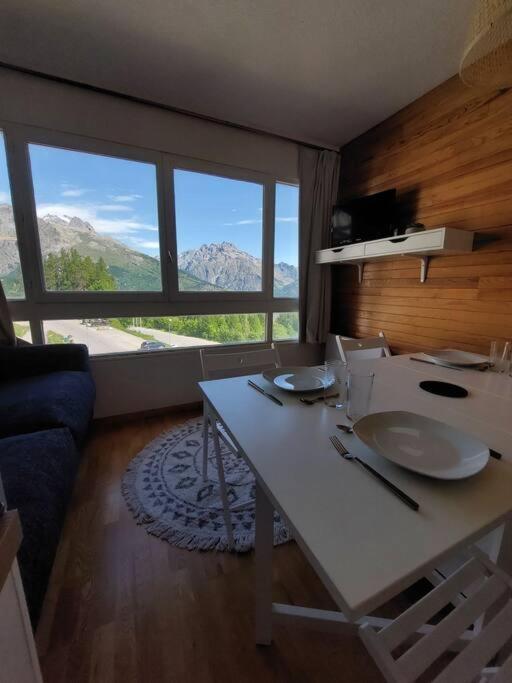 Joli Studio 4 Couchages Aux Pieds Des Pistes Puy-Saint-Vincent Εξωτερικό φωτογραφία